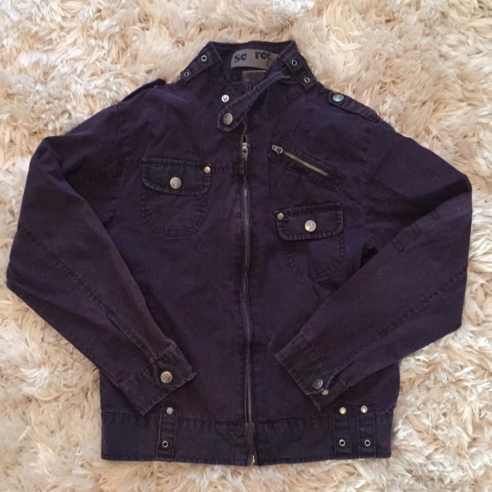 Purple jacket